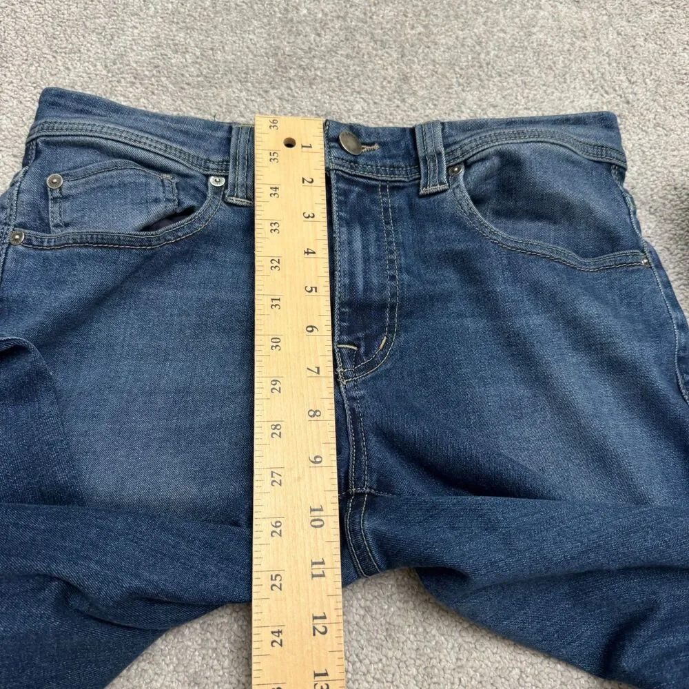 Fidelity Jimmy Satori Slim Fit Straight Leg Denim Jeans Mens 33 Blue Stretch